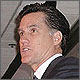 Massachusetts Governor Mitt Romney