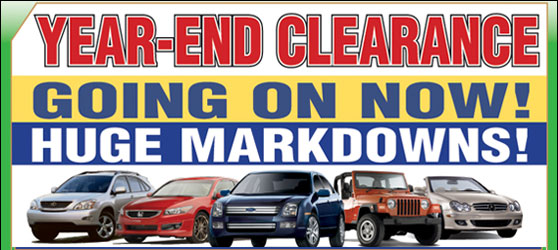 Year End Clearance!