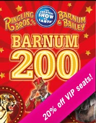  20% off Barnum 200
