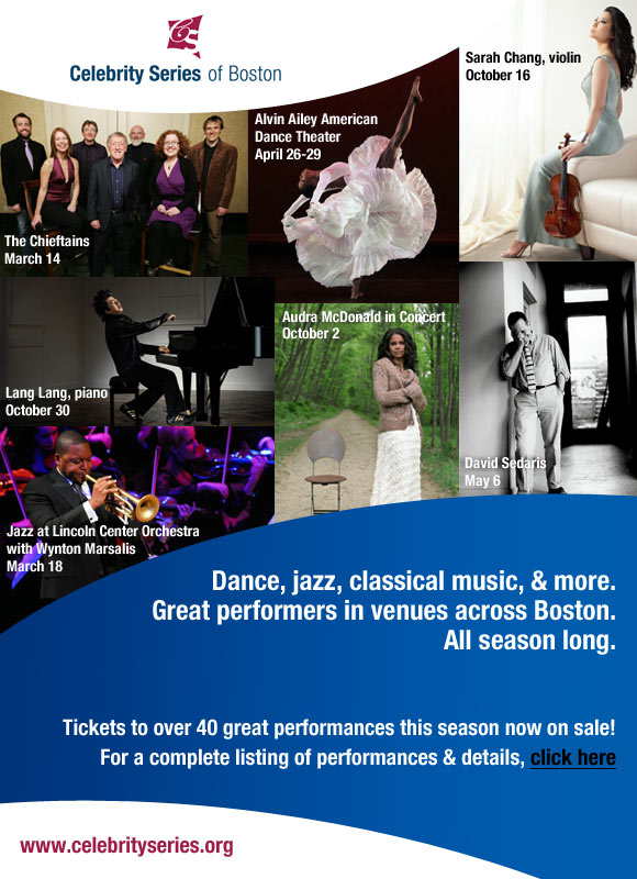 Not able to view this most recent offer, announcement or information on events around Boston? Then enable your images and make sure to add newsletters@boston.com to your address book!