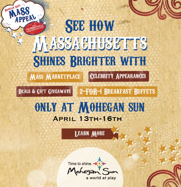 Not able to view this most recent offer, announcement or information on events around Boston? Then enable your images and make sure to add newsletters@boston.com to your address book!