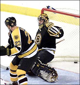 Byron Dafoe lets on by1