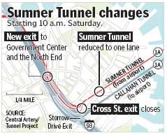 Sumner Tunnel changes