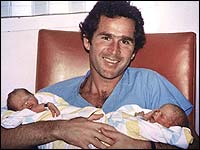Boston Globe Coverage of the Bush Daughters