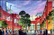 Fenway from Brookline Avenue