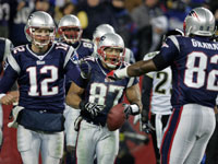 Rosevelt Colvin led the celebration after a sack late in the Patriots' 28-3 win over the Jaguars.