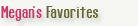 Sara's Favorites