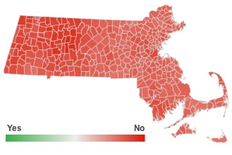Click for bigger map and full results