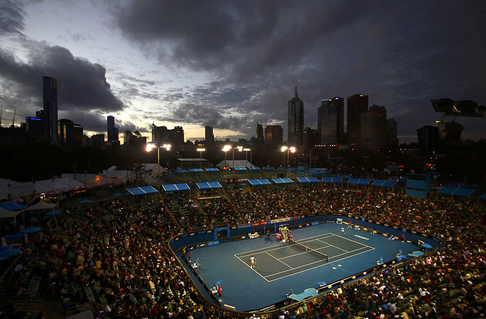 Melbourne Park – the magnificent summer transformation