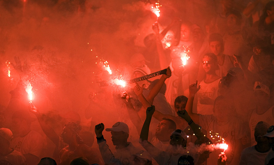 A flare for soccer open flames in soccer stadiums worldwide Big Shots