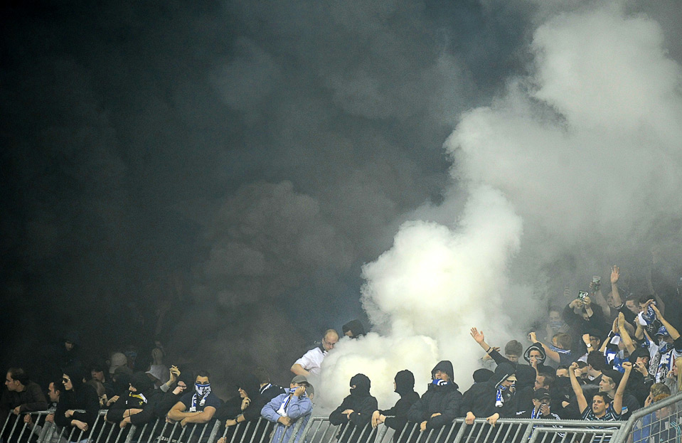 A flare for soccer open flames in soccer stadiums worldwide Big