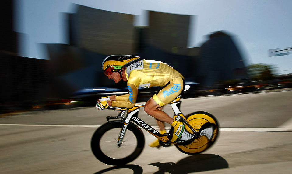 Michael Rogers On A Scott Plasma During 2010 Tour of California.