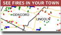 See a map of fires in your town
