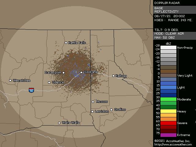 Spokane, Wash., doppler radar