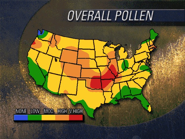 weather houston pollen