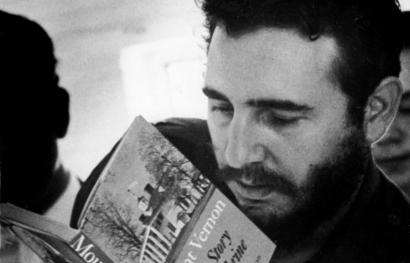 Castro at Mount Vernon, Va., 1959. He is recalled as turbulent and self-willed by classmates in 'The Boys From Dolores.'