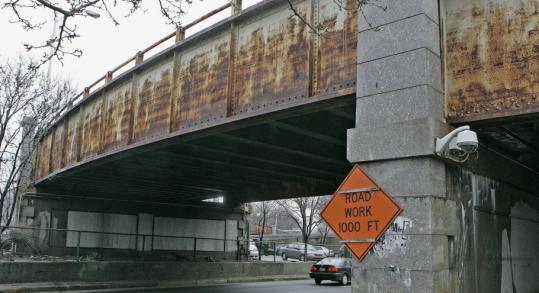 The Longfellow Bridge is symptomatic of the state's maintenance problems.