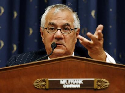 Representative Barney Frank, Massachusetts Democrat, chaired the House Financial Services Committee hearing on subprime mortgages.