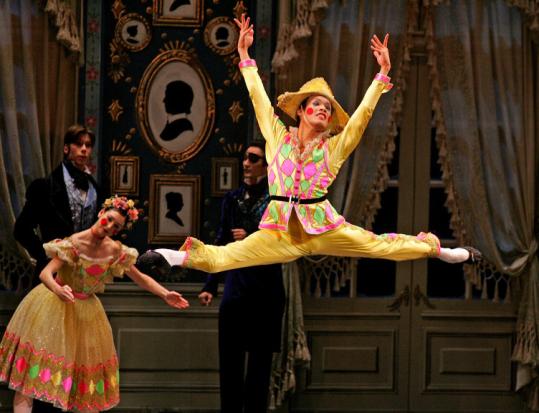 Dancing dolls are part of Boston Ballet's production of "The Nutcracker." (Essdras M. Suarez/Globe Staff)