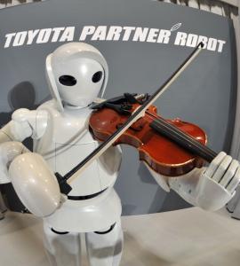 Toyota motor corp 's new violin robot