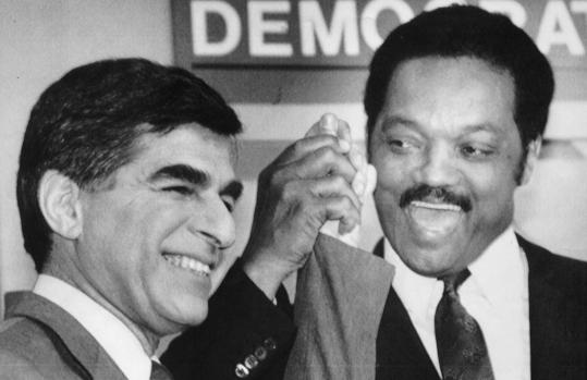 Guidelines hammered out by the campaigns of Michael Dukakis and the Rev. Jesse Jackson (above in Munhall, Pa.) assured peace between the camps at the summer convention in Atlanta.