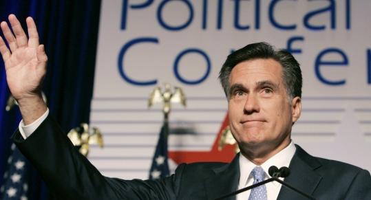 Mitt Romney, shown here after he suspended his presidential run Feb. 7, told the Federal Election Commission yesterday that he loaned his campaign $6.95 million in January alone.