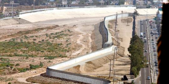 The Department of Homeland Security has built 309 miles of border fence. It wants to build 670 miles of fence by year end.