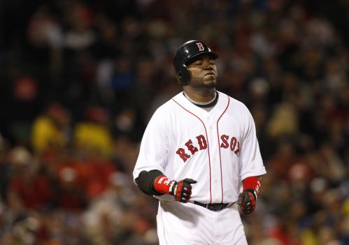David Ortiz grimaced after yet another bad night at the plate.