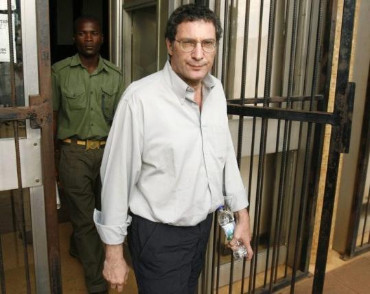 Barry Bearak left the magistrate's court in Harare April 10, after spending four sleepless nights in a Zimbabwe jail.