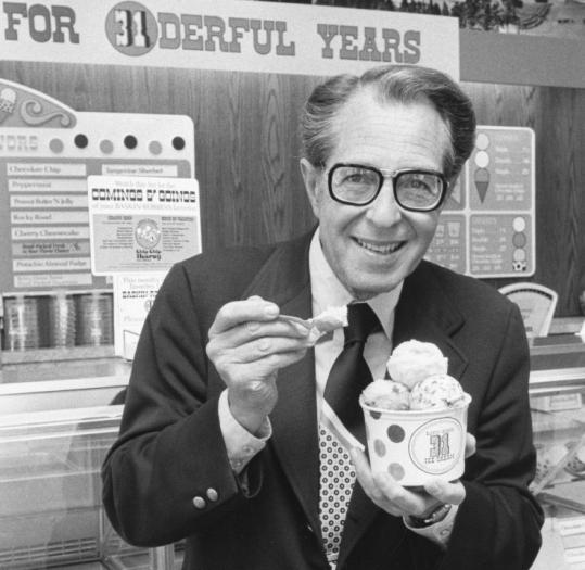 Irvine Robbins, 90, Half Of Famed Ice Cream Duo - Boston.com