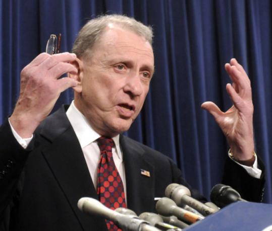 Pennsylvania Senator Arlen Specter will meet with Matt Walsh Tuesday to discuss the tapes he has handed over to the NFL.