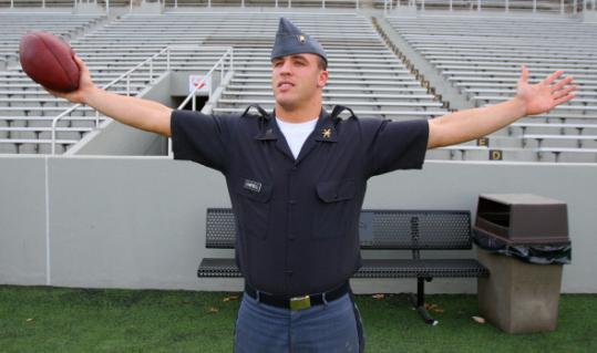Caleb Campbell is bidding adieu to Michie Stadium - and a combat career in the US Army.