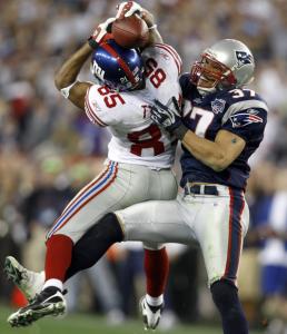 Patriot Rodney Harrison got a close look at David Tyree's gamechanging Super Bowl grab but doesn't see it in his nightmares.