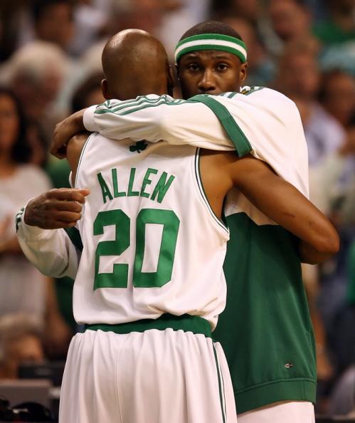 3. Man hugs Introductions just won't be the same without Posey. We're worried his departure alone might send Kevin Garnett into a post-championship funk next season without Posey there for a pregame squeeze.
