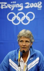 Coach Pia Sundhage and her women's soccer team start play tomorrow - even before the Olympic opening ceremonies.