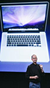 ''Demand is going to be good,'' chief executive Steve Jobs said yesterday of Apple's MacBooks. ''We're making a lot of them.''