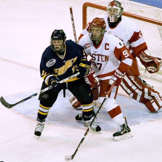 The college's men's hockey team is nicknamed the Warriors.