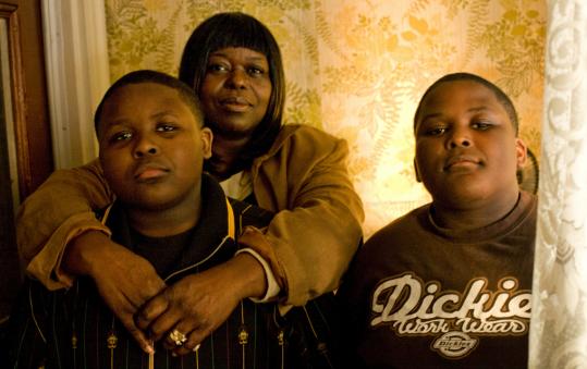 Mary White and her children, Verdo (left), 11, and Billy, 12, all have asthma. ''Everyone has someone in their family with asthma,'' said White.