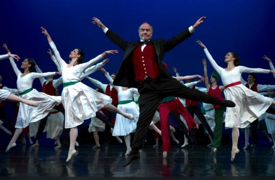 The Rev. Robert VerEecke performing in ''A Dancer's Christmas,'' which recently wrapped up its last production at Boston College after 28 years.