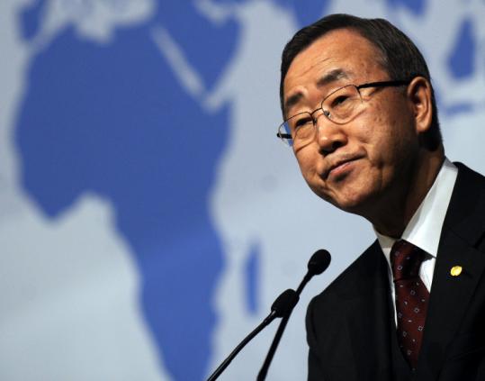 UN Secretary General Ban Ki