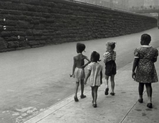 Helen Levitt was once described as 'the supreme poet-photographer of the streets and people of New York.' Her images were taken primarily in Spanish Harlem, Yorkville, and the Lower East Side.
