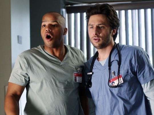 Friendship Made Scrubs Special The Boston Globe 