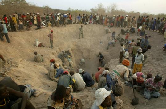 zimbabwe diamond fields