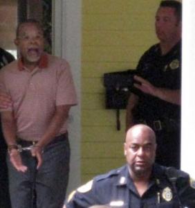 This image of Henry Louis Gates Jr. at his Cambridge home has earned more than $4,000 for the photographer and the agency he hired.