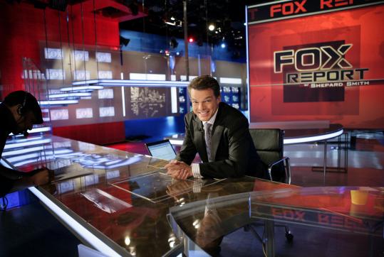 Shepard Smith Is Rating High On Fox News Channel The Boston Globe