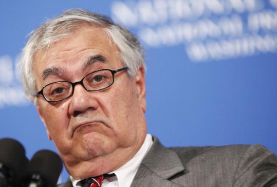 Representative Barney Frank, a Democrat from Massachusetts who is chairman of the House Financial Services Committee, said the system of hefty bonuses doesn’t make sense.