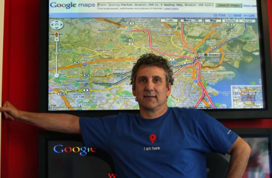 Steve Vinter, Google's local engineering director, worked with the MBTA when adding Boston to Google Transit.