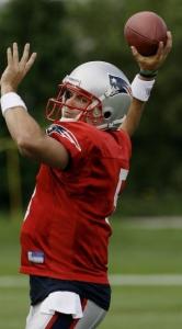Kevin O’Connell appears to have the inside track on the Patriots’ No. 2 QB job.