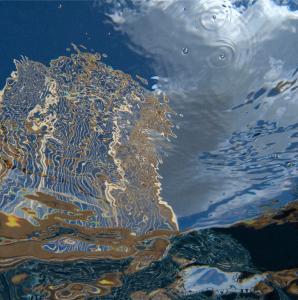 For “GULP (Generative Urban Landscape Project),’’ Daniel Wheeler shot photographs underwater in pools.