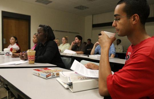  his introduction to psychology course at Bunker Hill Community College.